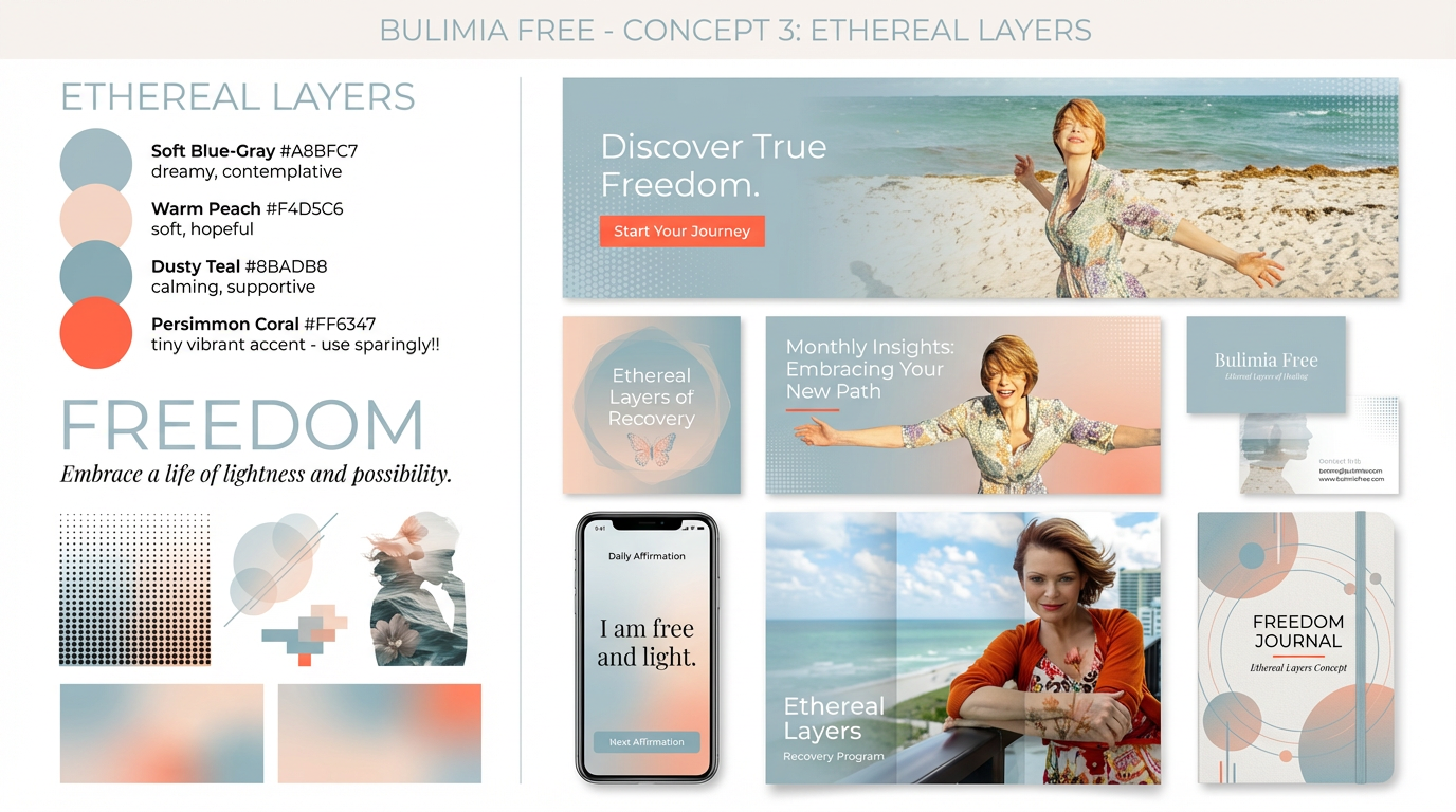 Bulimia Free Ethereal Layers concept direction